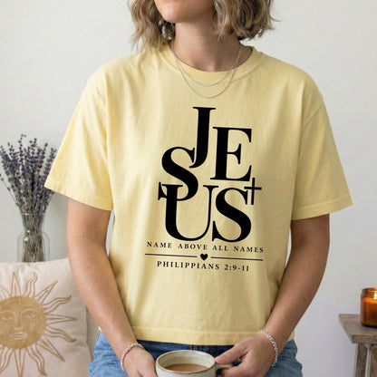 Jesus name above all names screen print transfer•