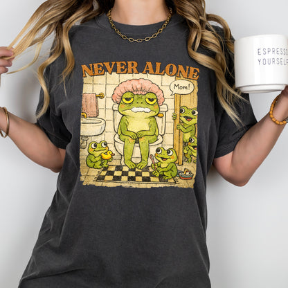 never alone mom clear film screen print
