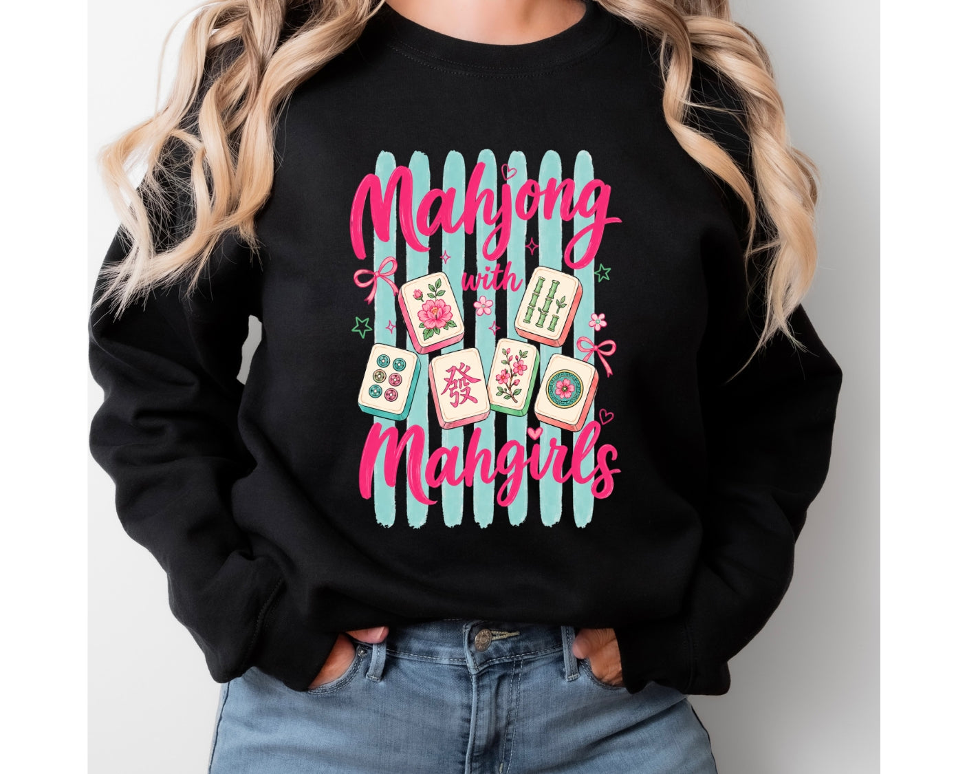 PRE-DESIGNED Mahjong gang sheet - DTF or Sublimation