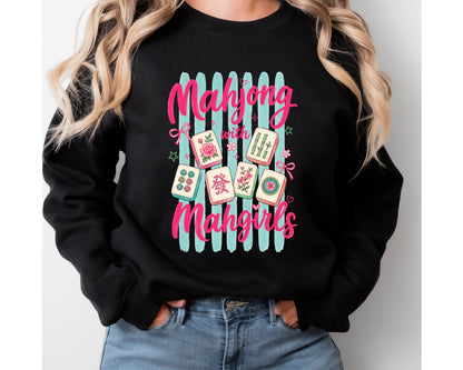 PRE-DESIGNED Mahjong gang sheet - DTF or Sublimation