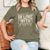 Fall in love with Jesus screen print transfer