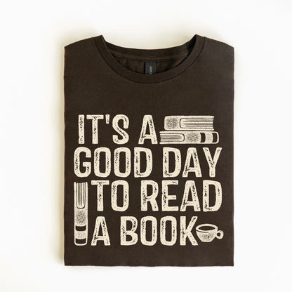 ITS A GOOD DAY TO READ A BOOK SCREEN PRINT TRANSFER