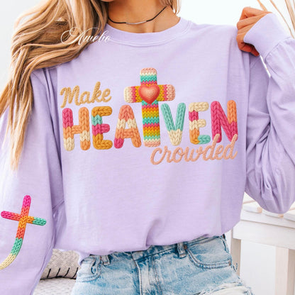 make heaven crowded clear film screen print