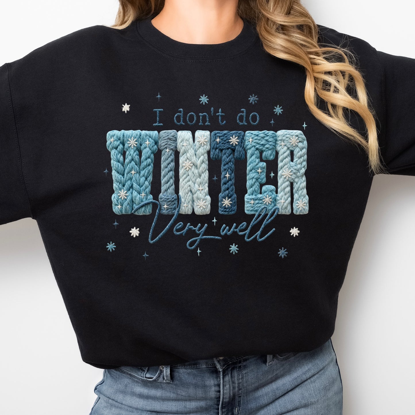 I dont do winter very well clear film screen print