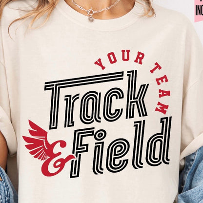 semi-custom TRACK & FIELD mascot (design set up only)