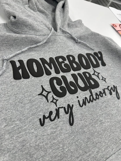 PUFF PRINT Homebody Club screen print transfer