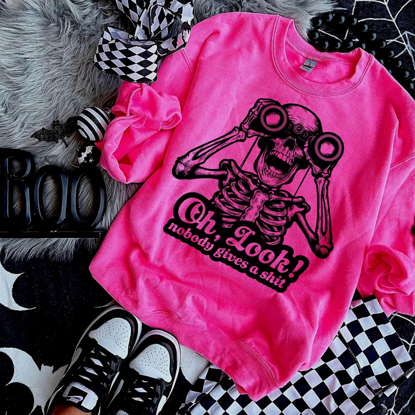 oh look nobody gives a shit screen print transfer