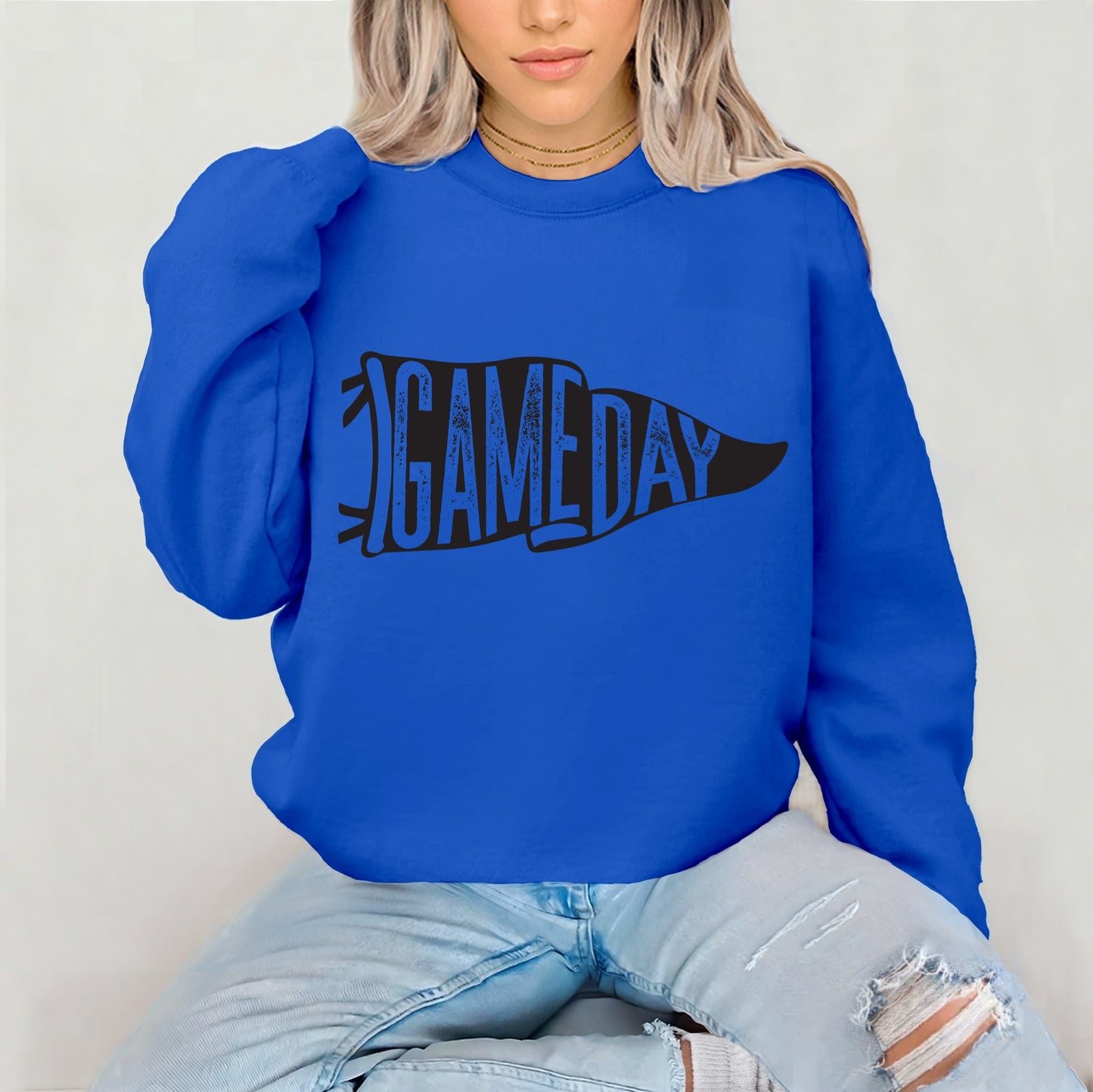 Gameday pennant  screen print transfer