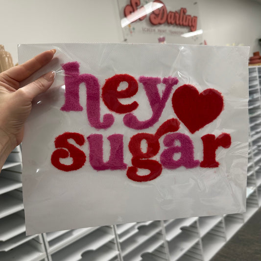 Fluffy Patch - hey sugar