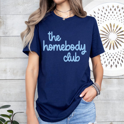 the homebody club screen print transfer