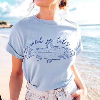 catch ya later screen print transfer•