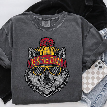 Spangle Transfer - vintage KC wolf•