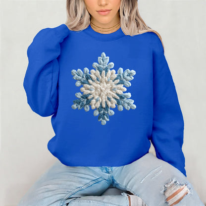 snowflake yarn clear film screen print