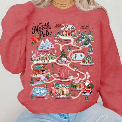north pole village DTF 300° 5-10 biz day tat PRE-ORDER