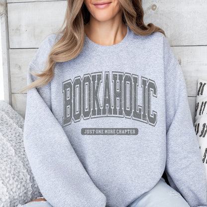 Bookaholic screen print transfer