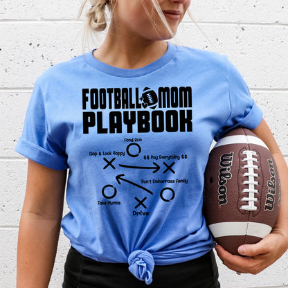 football mom playbook screen print transfer