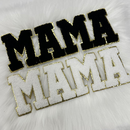 Chenille Patch - VARSITY FONT Mama