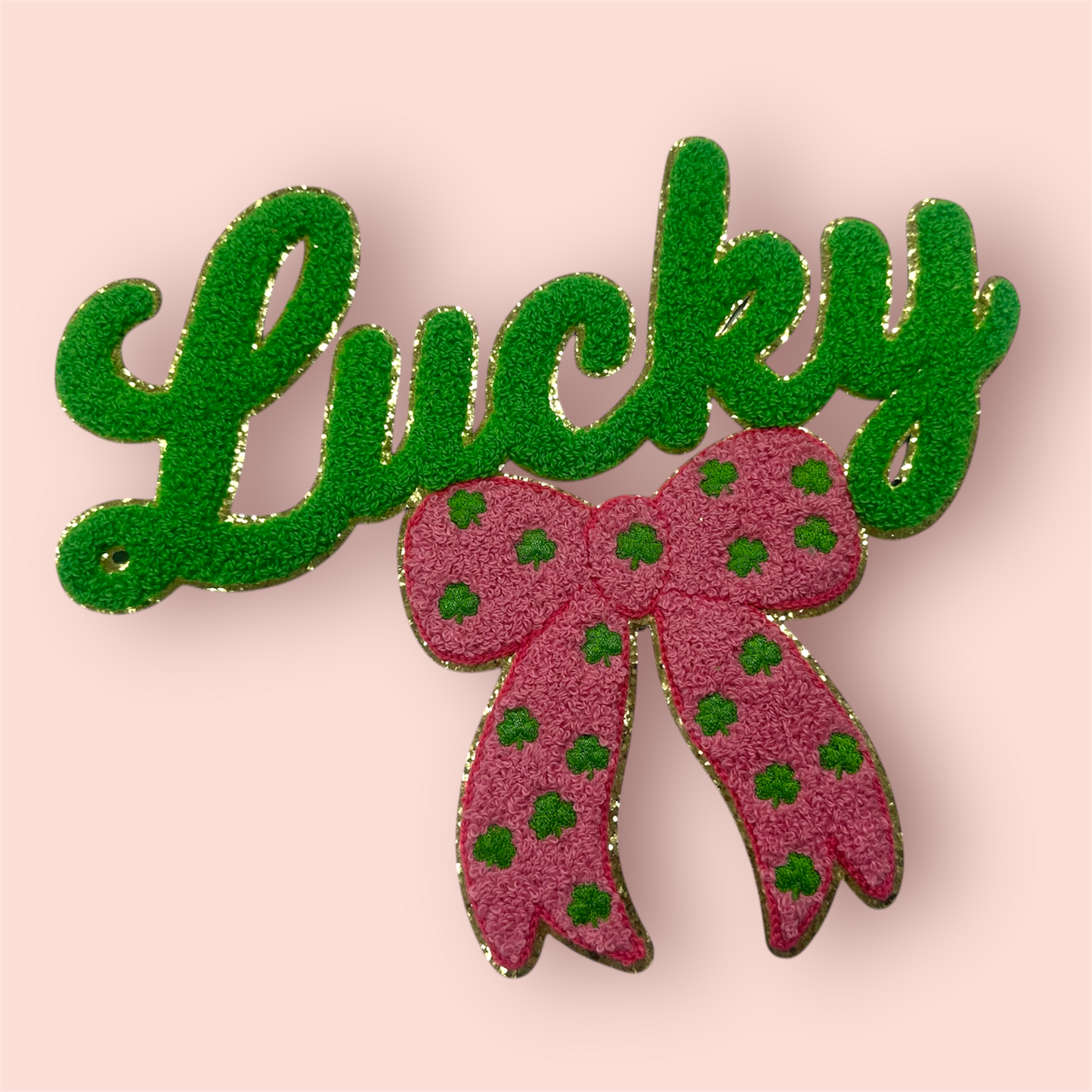 Chenille Patch - LUCKY