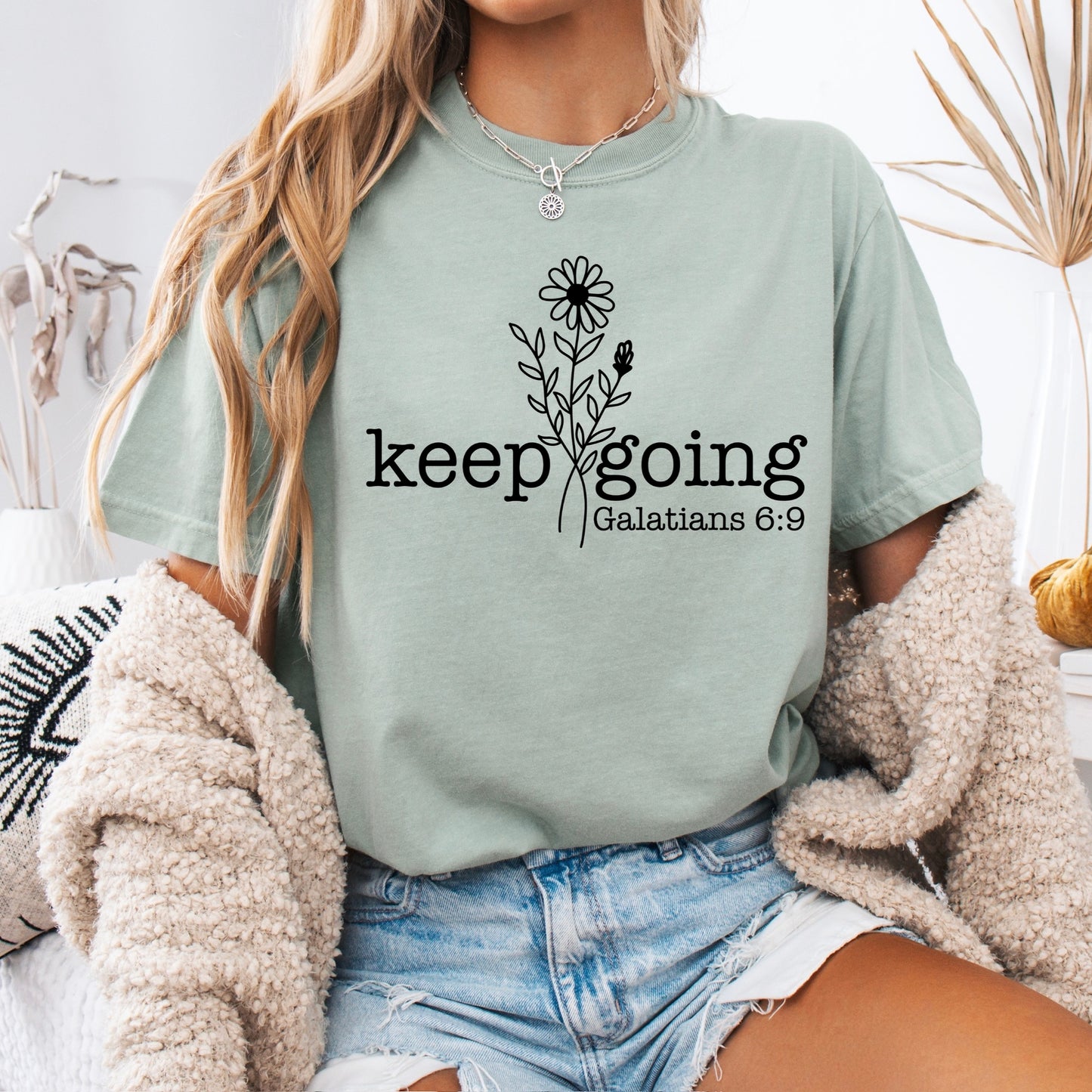 keep going screen print transfer•