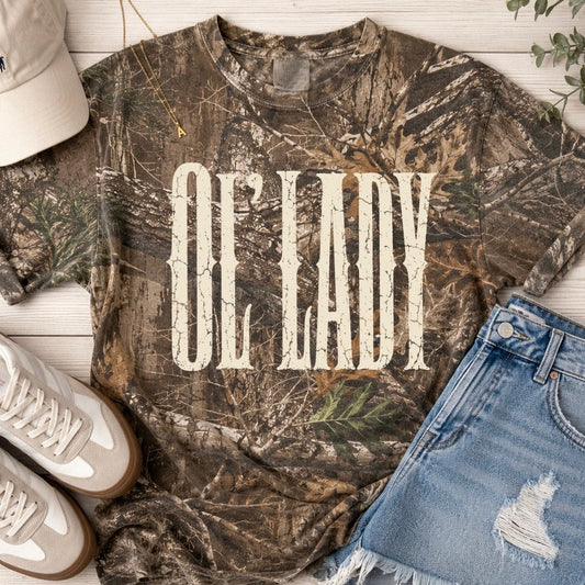 ol' lady screen print transfer