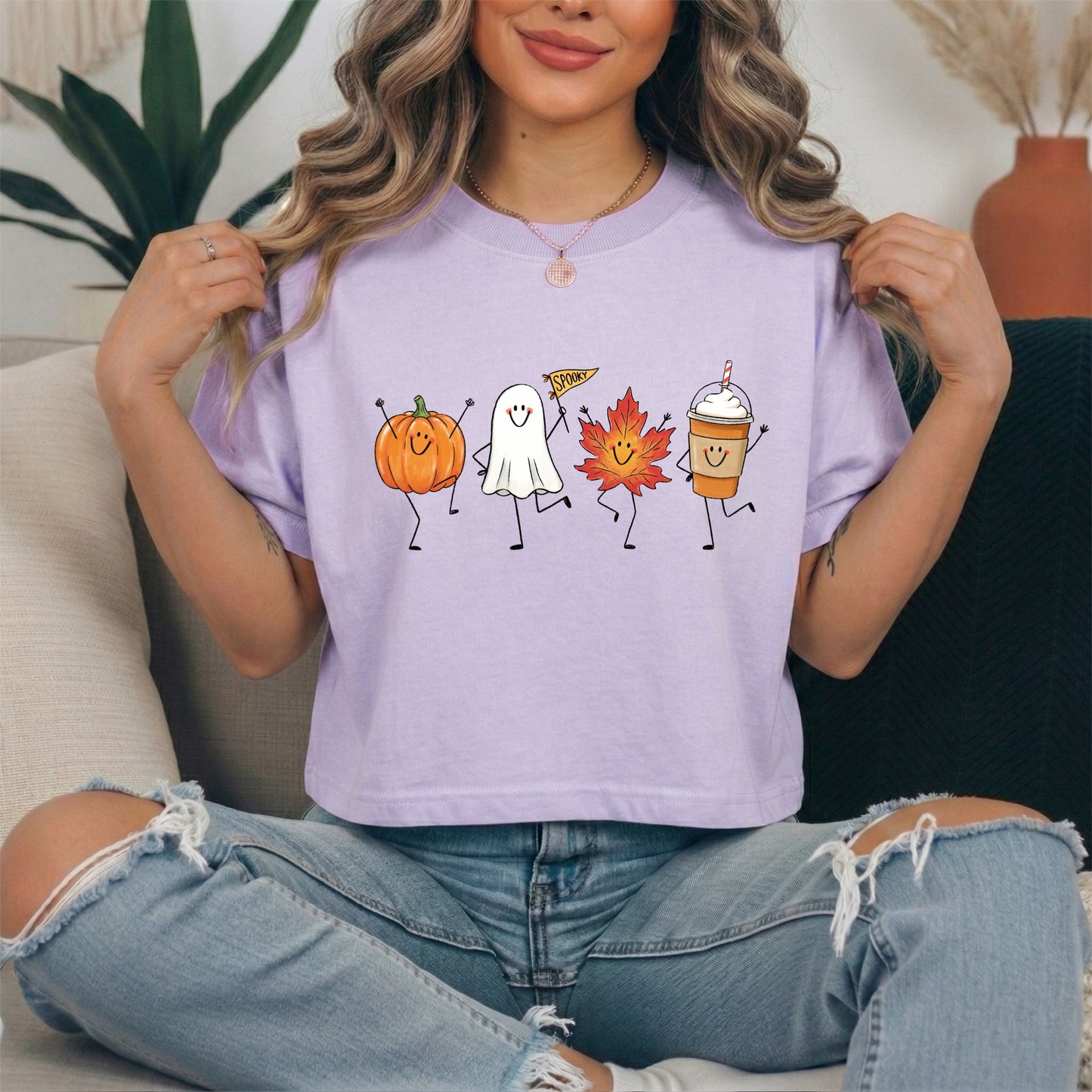 PRE-ORDER happy fall doodles 300° DTF 5-7 business day tat