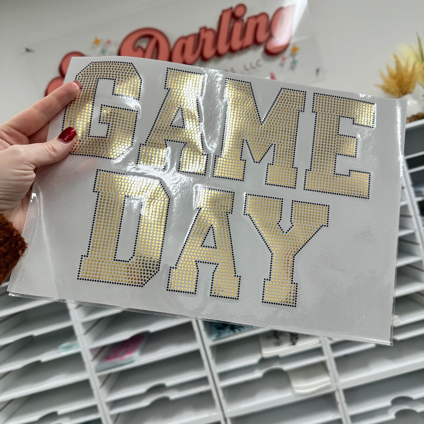 Spangle Transfer - GOLD - GAME DAY