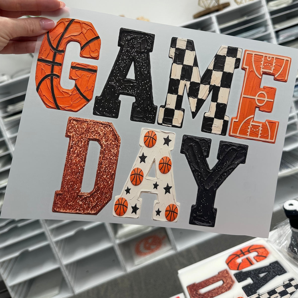 basketball game day DTF 300°