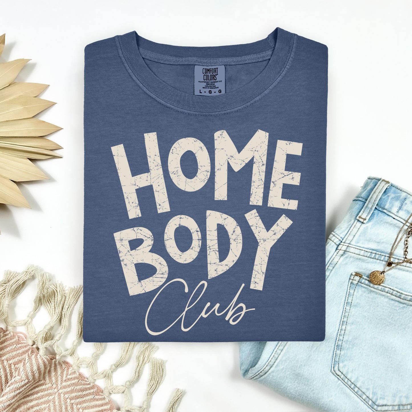 homebody club screen print transfer•