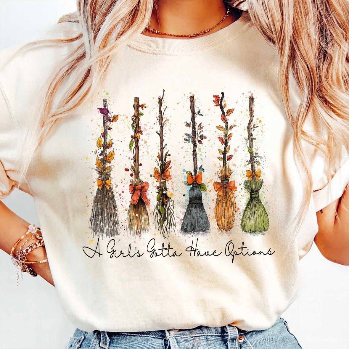 PRE-ORDER 5-7 biz day tat witch brooms DTF
