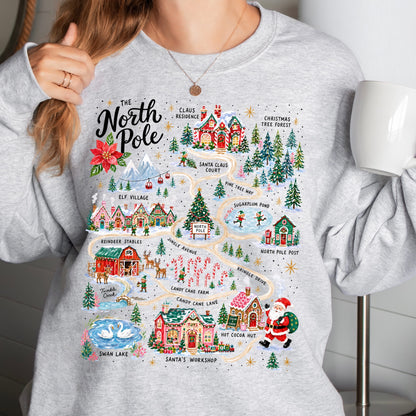 north pole village DTF 300° 5-10 biz day tat PRE-ORDER