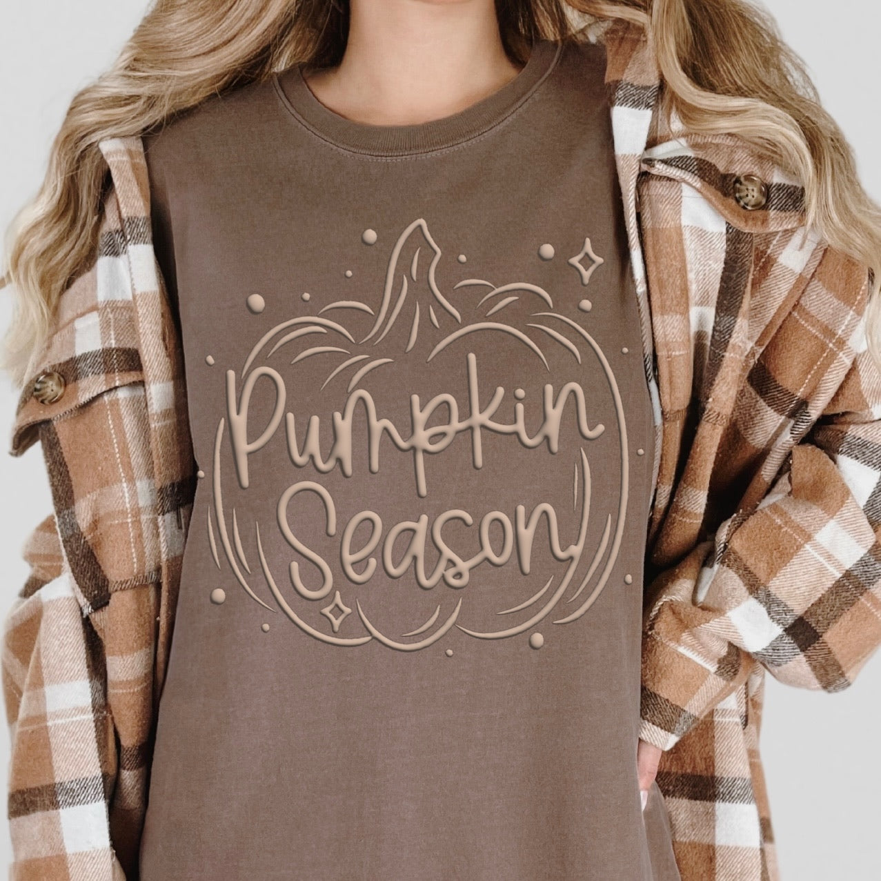PUFF PRINT pumpkin season