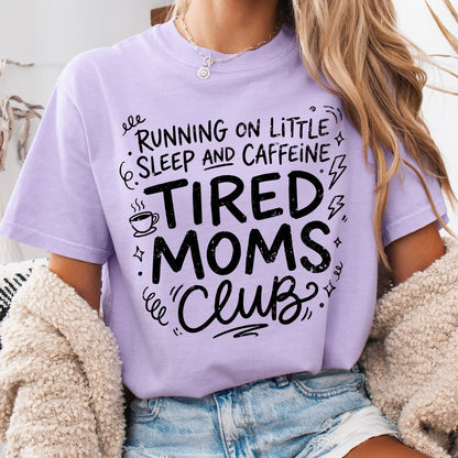 tired moms club doodles screen print transfer•