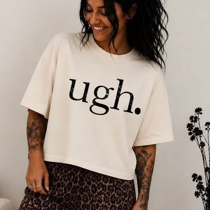 ugh. screen print transfer•