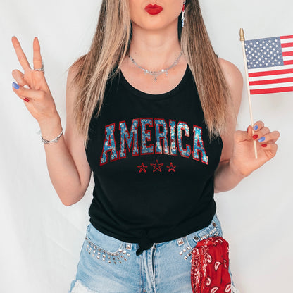 PRE-ORDER Spangle Transfer - America 7-10 BIZ DAY TAT