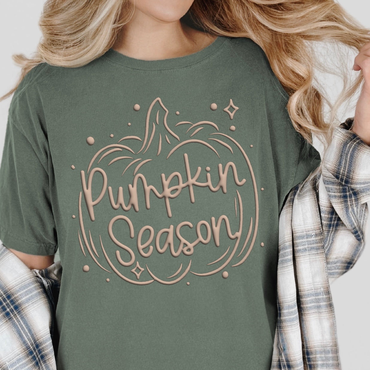 PUFF PRINT pumpkin season