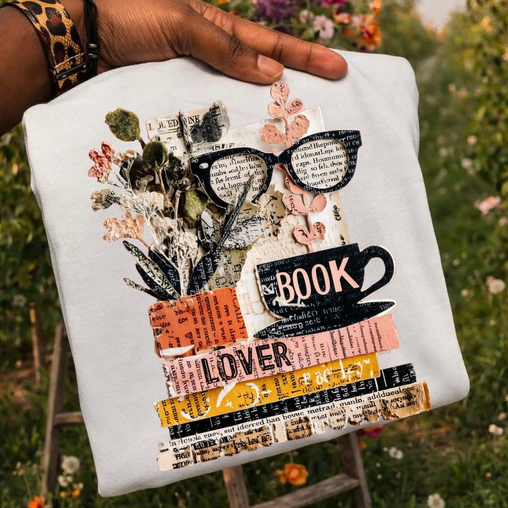 PRE-ORDER book lover DTF 7-10 biz day tat