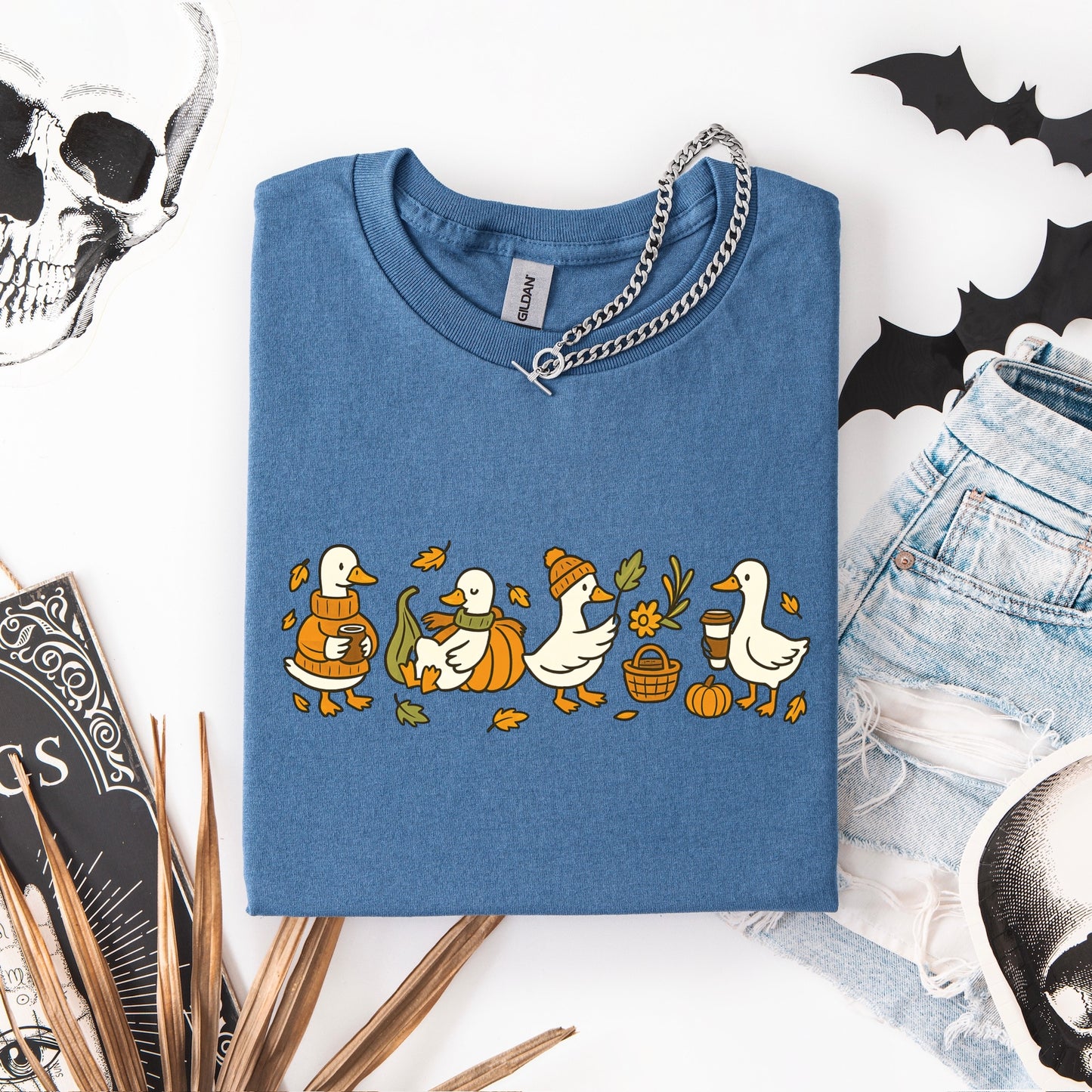 PRE-ORDER 5-7 biz day tat autumn geese DTF