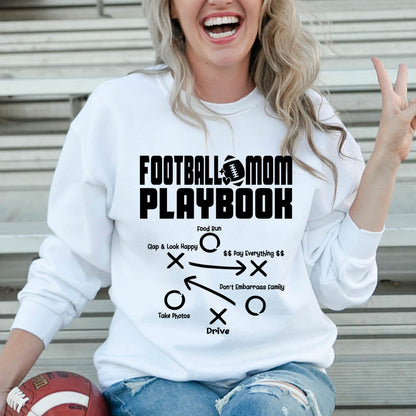 football mom playbook screen print transfer