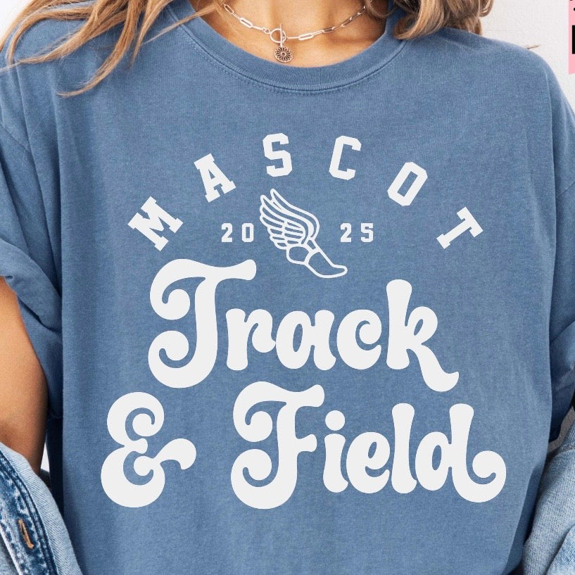 semi-custom TRACK & FIELD mascot (design set up only)