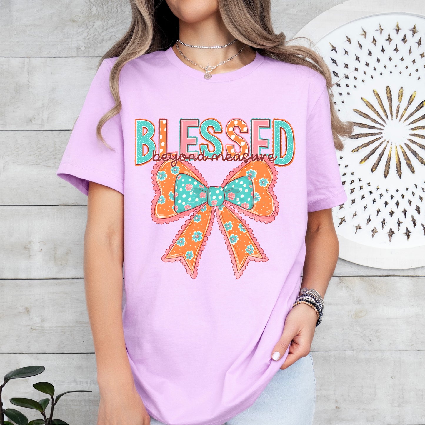 BLESSED BEYOND MEASURE CLEAR FILM TRANSFER