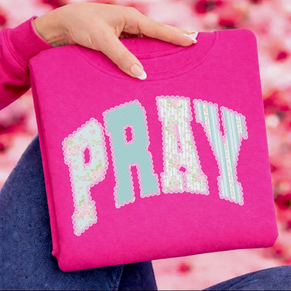 PRE-ORDER Pray lace DTF 7-10 biz day tat