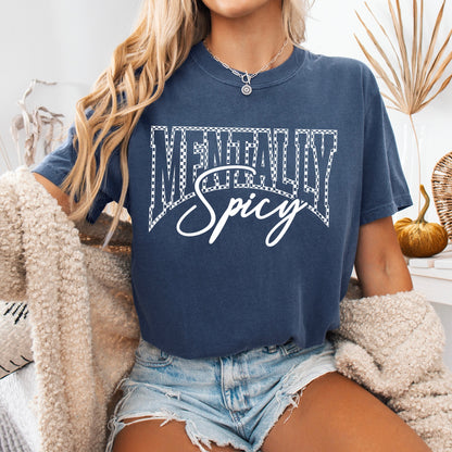 mentally spicy screen print transfer