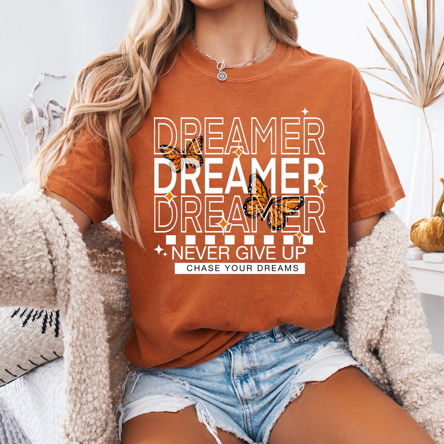 Dreamer clear film screen print