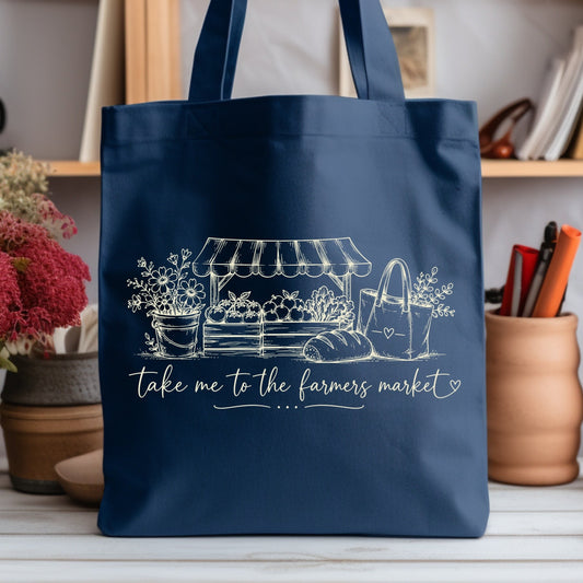 take me to the farmers market screen print transfer•