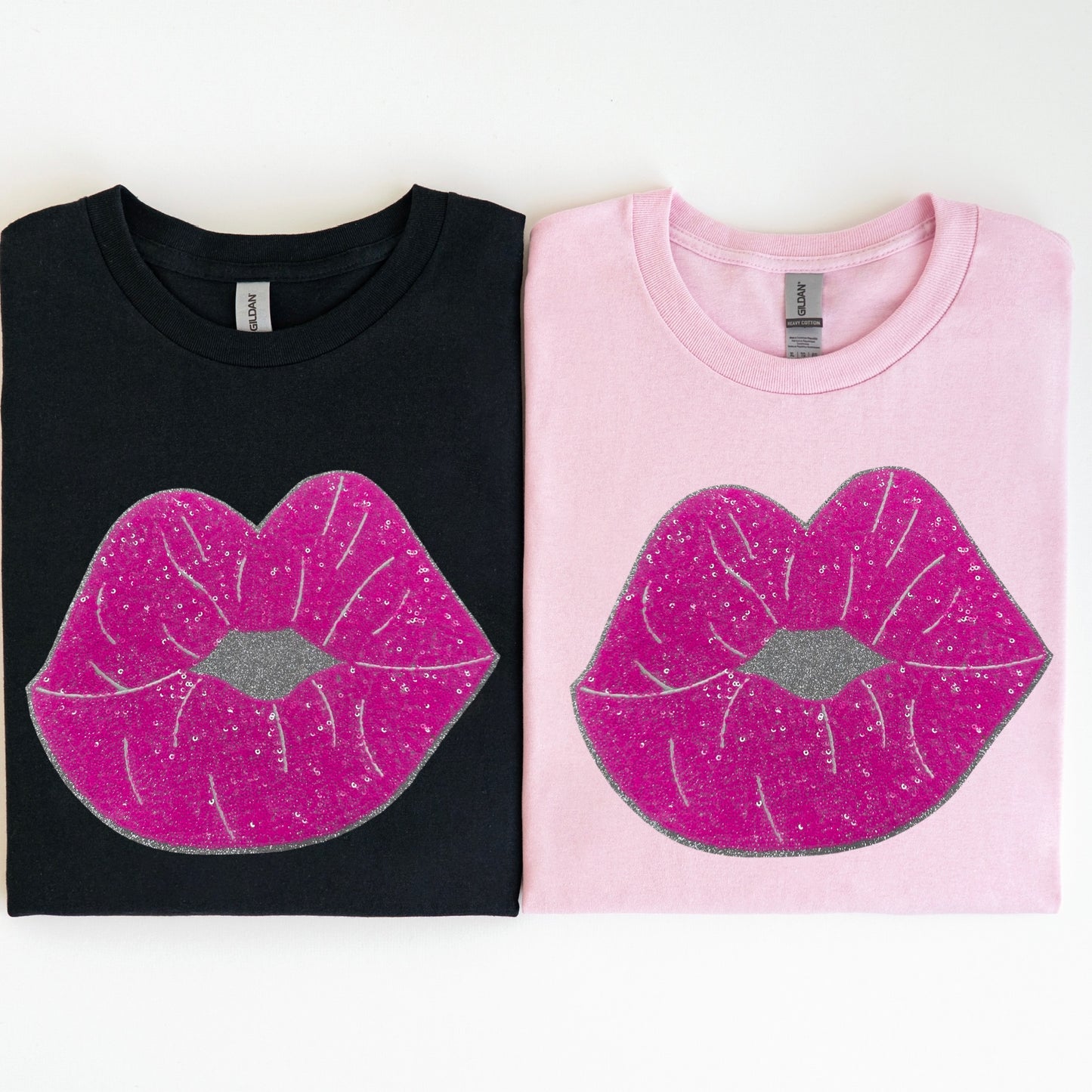 Sequins Patch - Lips