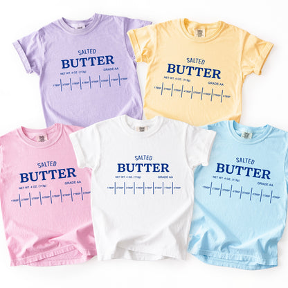 salted butter screen print transfer