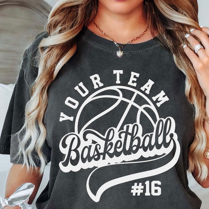 semi-custom BASKETBALL mascot (design set up only)