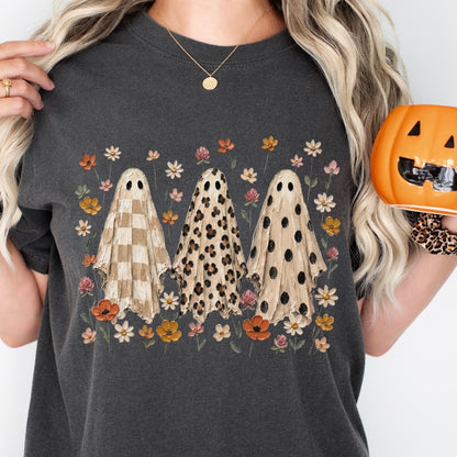 PRE-ORDER 5-7 biz day tat floral ghost trio DTF 300°