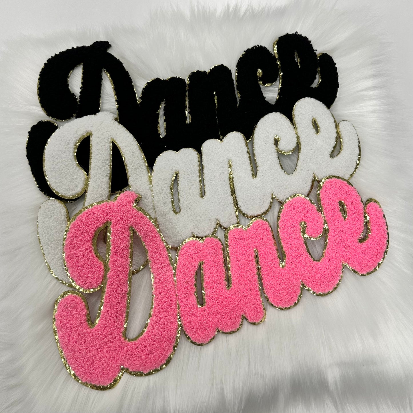 Chenille Patch - DANCE