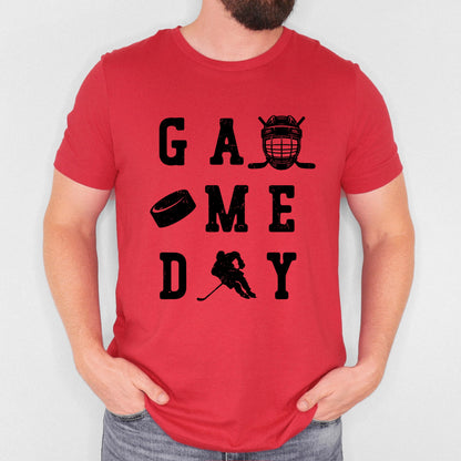 hockey game day screen print transfer